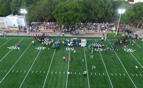 Inauguran instalaciones dignas para fútbol americano