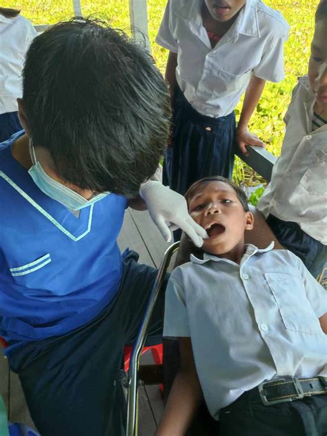 Dental Hygiene And Primary School Angkor Kampuchea Dentist