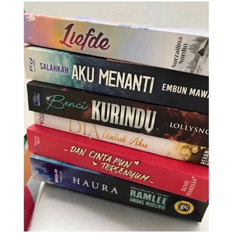 Novel Melayu Preloved Shopee Malaysia