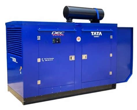 125 Kva Tata Dec Diesel Generator 3 Phase At Rs 830000piece In