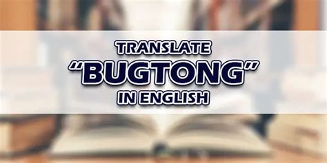 Bugtong In English – Tagalog To English Translations