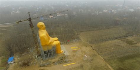 Chairman Mao Statue in Rural China Demolished After Photos Go Viral ...