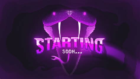 Pixel Art Stream Starting Screen Designs 9 S Behance