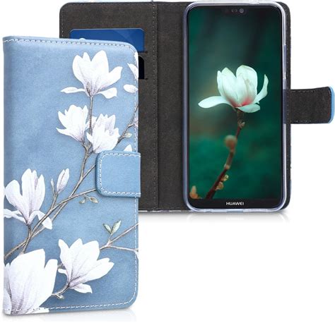 Kwmobile Wallet Case Kompatibel Mit Huawei P Lite H Lle Cover Mit