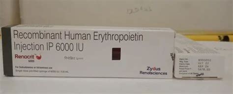 Recombinant Human Erythropoietin Alfa Iu Ml Non Prescription At