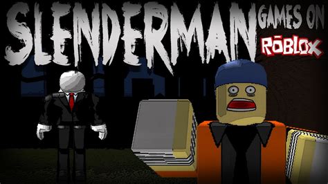 AREA BUDAYA: The Slender Games! - Roblox Game Commentary: Slenderman ...