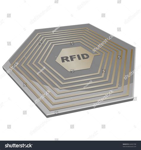 Vector Illustration Rfid Microchip Stock Vector 64492708 Shutterstock