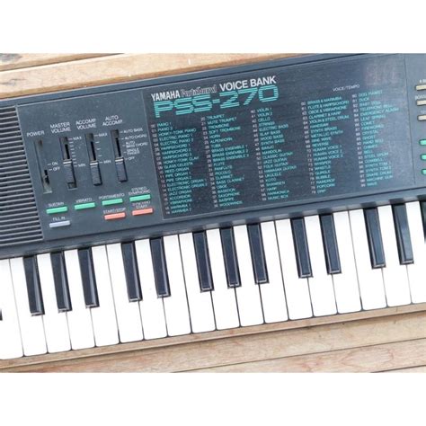 Jual Yamaha Portasound Voice Bank Pss Keyboard Shopee Indonesia