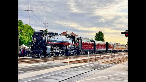 Cp The Empress Cpkc Final Spike Steam Tour Railfanning Youtube