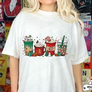 Christmas Coffee Latte Png, Merry Christmas Png, Pink Christmas Coffee Png, Christmas Coffee ...