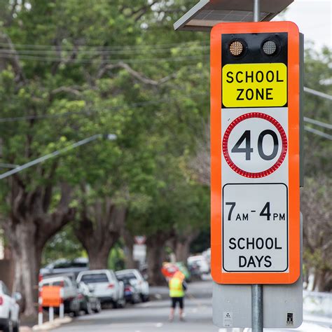 Slow Down Around School Zones