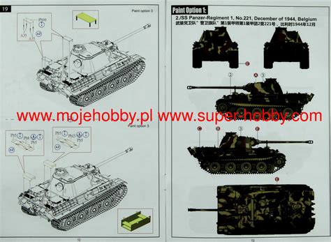 Panther Pz Kpfw V Ausf G 2in1 Vespid Models 720009