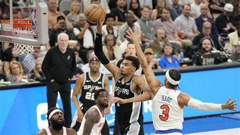 Les San Antonio Spurs Surprennent Les New York Knicks Victor