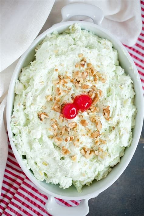 Pistachio Jello Salad With Cottage Cheese