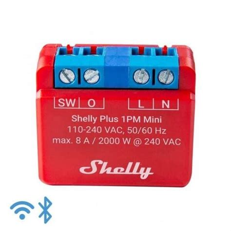 Shelly Plus Pm Mini Relais Schalter Wlan Bluetooth Kanal A