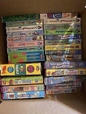 Different Barney VHS Lot