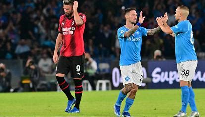 Il Doppio Giroud Non Basta Al Milan Il Napoli Agguanta Il Pari 2 2