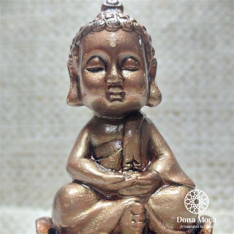 Buda Dourado Em Gesso Bronze Elo Produtos Especiais