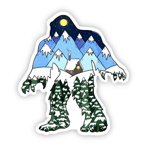 Yeti Sticker – Big Moods