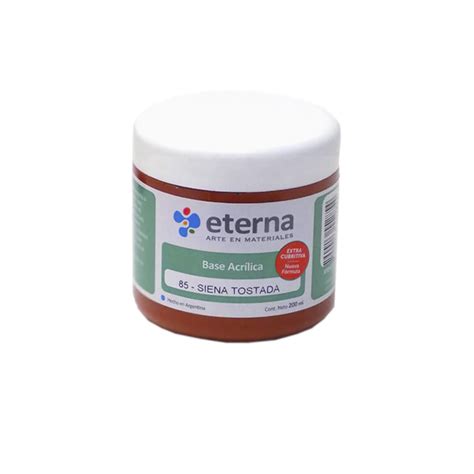 Base Acrilica Eterna Siena Tostada 200 Ml