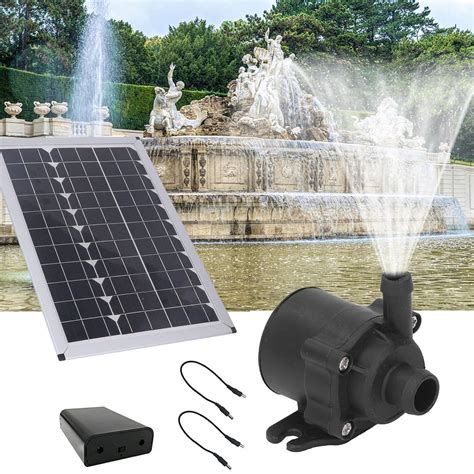 20 W 12 V Solar Wasserpumpen Set 5 Meter Hub 800 L H Solarbetriebene