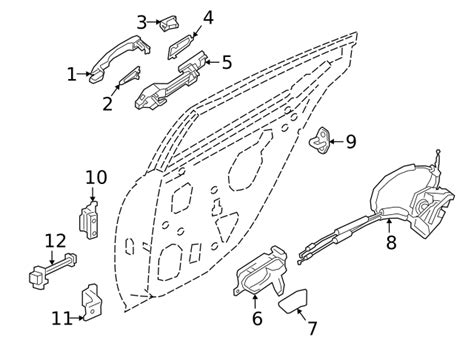 82501 9HE0C Lock Assembly 2022 2023 Nissan Altima Cheapest