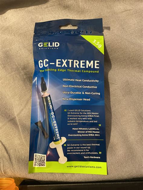 Gelid GC - Extreme -Just for the GPU or will it improve the CPU cooling ...
