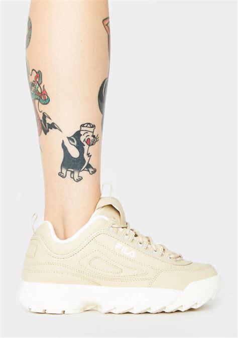 Fila Nude Disruptor Ii Sneakers Dolls Kill