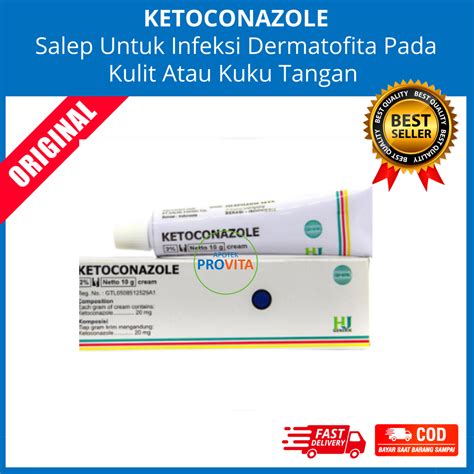 Jual Ketoconazole Cream G Salep Untuk Infeksi Dermatofita Pada