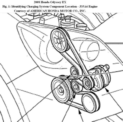 2005 Honda Pilot Belt Diagram