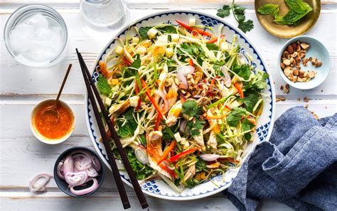 Vietnamese Lemongrass Chicken Salad Recipes Myfitnesspal