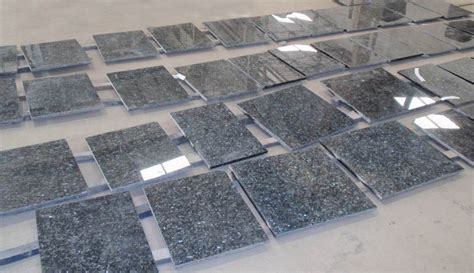 Blue Pearl Granite Tile Polished Blue Granite Flooring Tiles - Natural ...