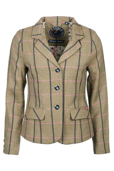 Rydale Ladies Tweed Hacking Jacket