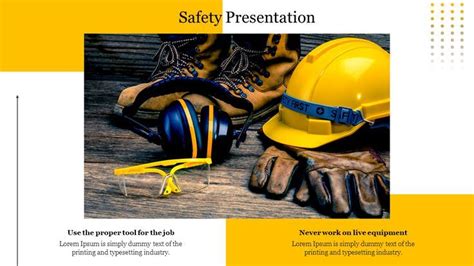 Safety Powerpoint Template