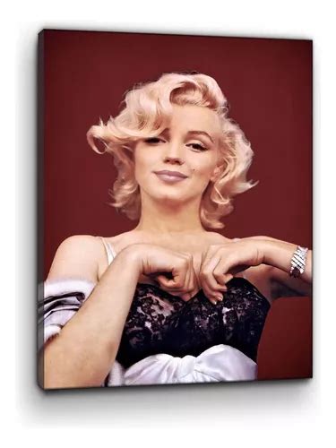 Cuadro Decorativo Canvas Marilyn Monroe Retrato X Cm Env O Gratis