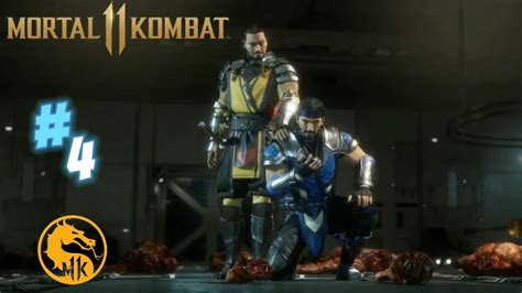 Mortal Kombat 11 Historia Español Latino Capítulo 4 Scorpion And Sub Zero 1080p 60fps