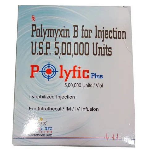 Polymyxin B For Injection USP 500000 Units For Clinic Grade Medical