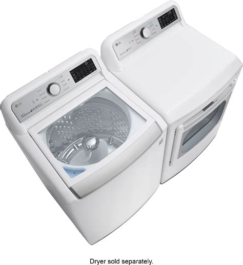 Lg 48 Cu Ft 8 Cycle High Efficiency Top Loading Washer With Agitator