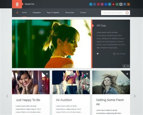 Best Responsive Flat Wordpress Themes Webprecis