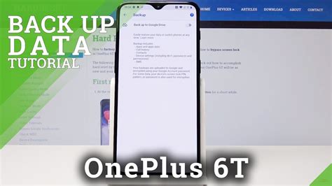 How To Enable Google Backup In Oneplus T Backup Account Youtube