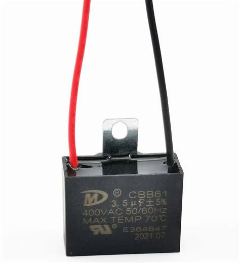 8uf Capacitor Polypropylene Capacitor Capacitor Motor Fan Cbb61 China