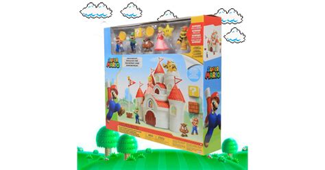 Mario Bros Castillo Deluxe Reino Champi On Original Jokks Cracken Shop