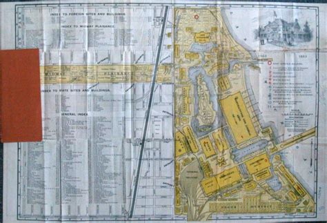 Handy Map of Chicago and the World's Fair 1893 - High Ridge Books, Inc.