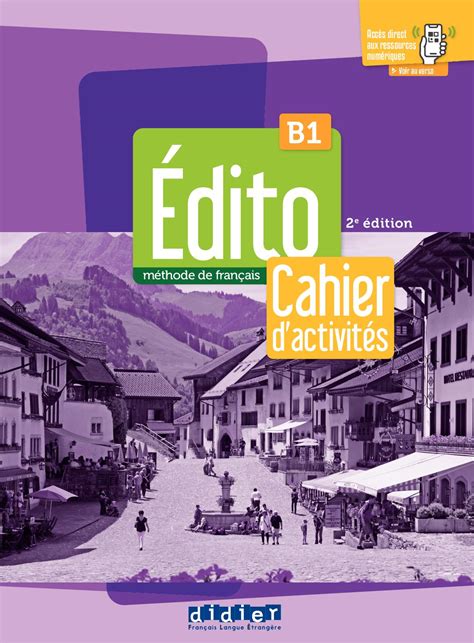 Calaméo Edito B1 Cahier d activités Extrait