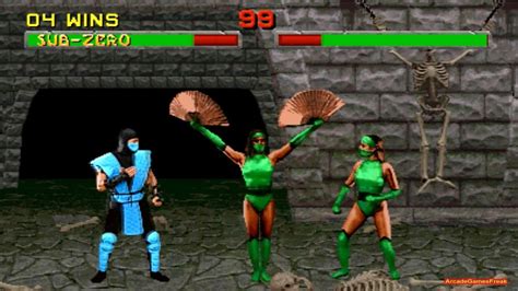 Mortal Kombat 2 Arcade Sub Zero 60 FPS Gameplay Playthrough YouTube