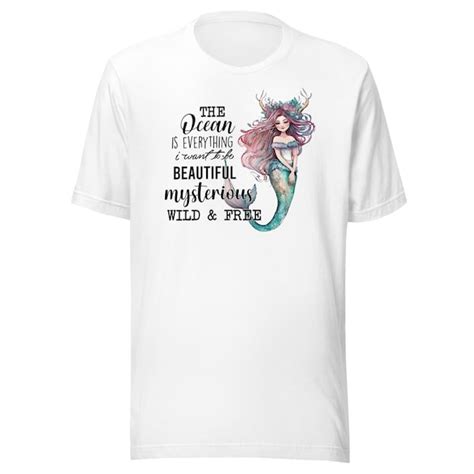 Mermaid T Shirt Etsy