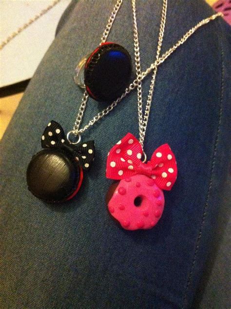 Collier Donut Collier Macaron Bague Macaron Bijoux