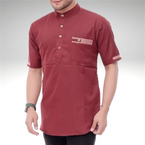 Jual Baju Koko Pria Dewasa Koko Kurta Taqwa Pakaian Muslim Lengan