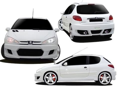 Body Kit Peugeot 206 Drift