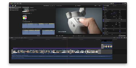 Final Cut Pro เวอรชน iPad สงออกโปรเจกต Send to Mac ได